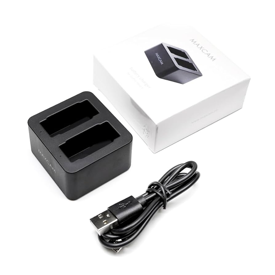 ビデオカメラ Go pro Battery charger Amazon.com : GoPro Dual Battery Charger + 2 Enduro Batteries